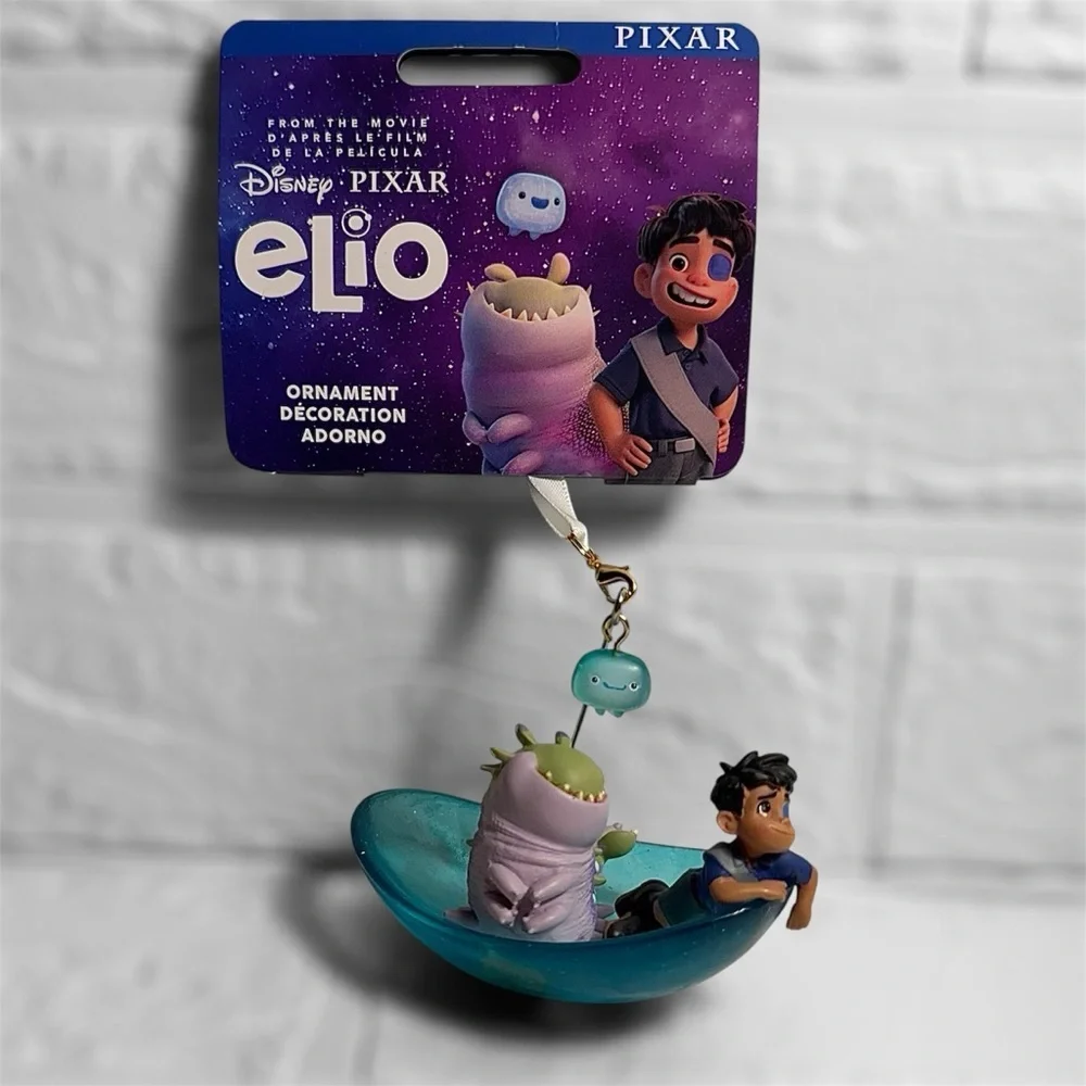 New Disney Pixar Elio Ornament - Blue and Purple